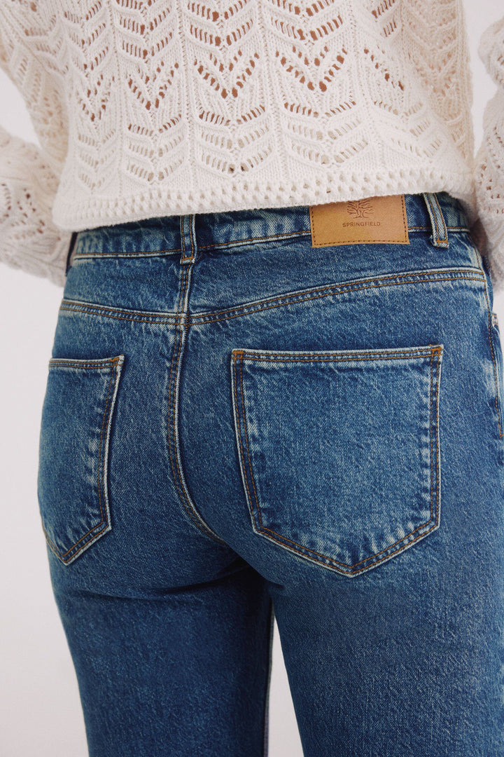 Spring Field Trousers - Medium Blue