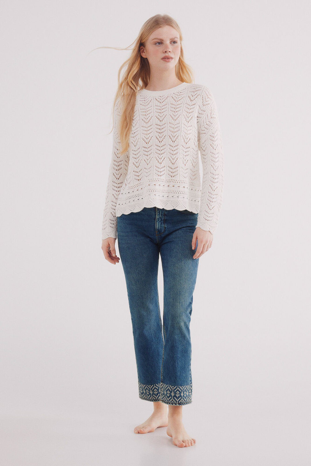 Spring Field Trousers - Medium Blue