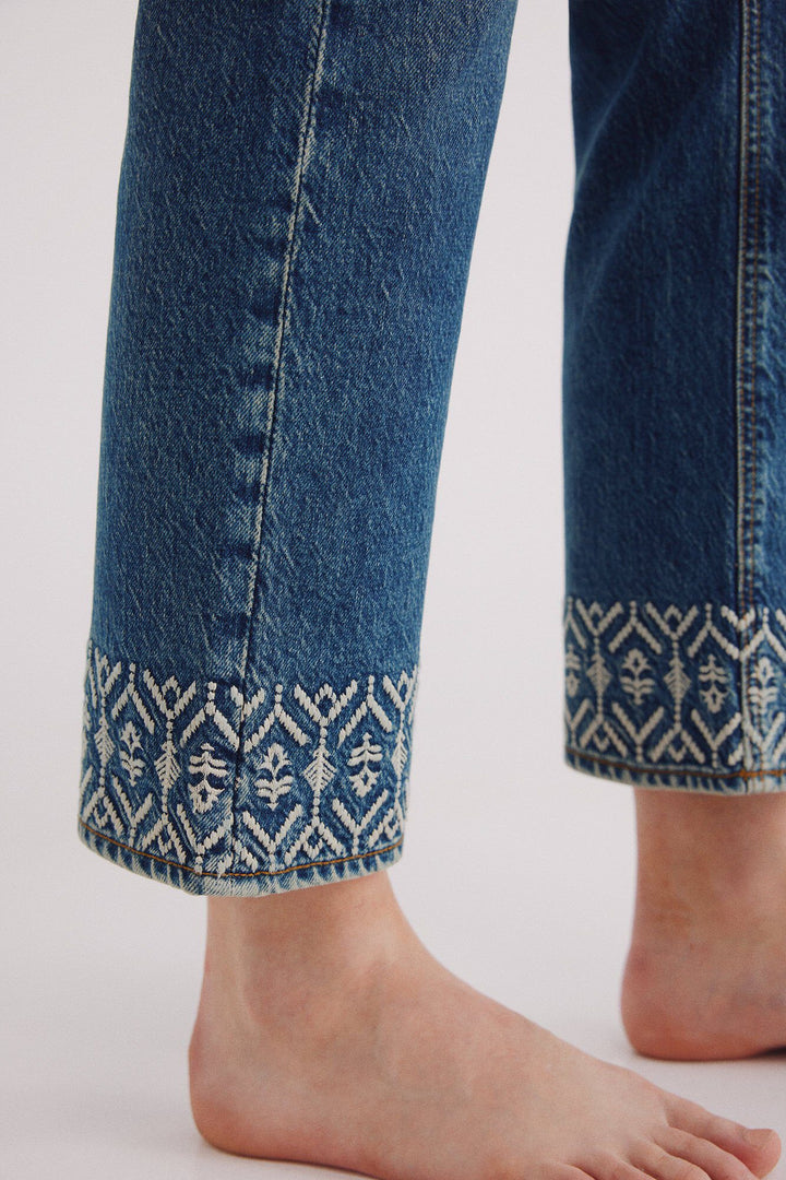 Spring Field Trousers - Medium Blue