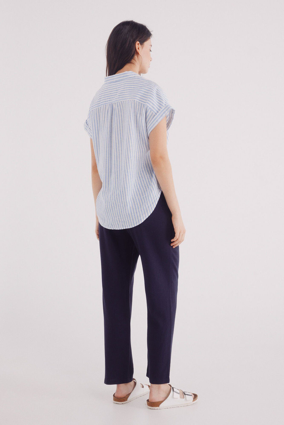 Spring Field Trousers - Medium Blue