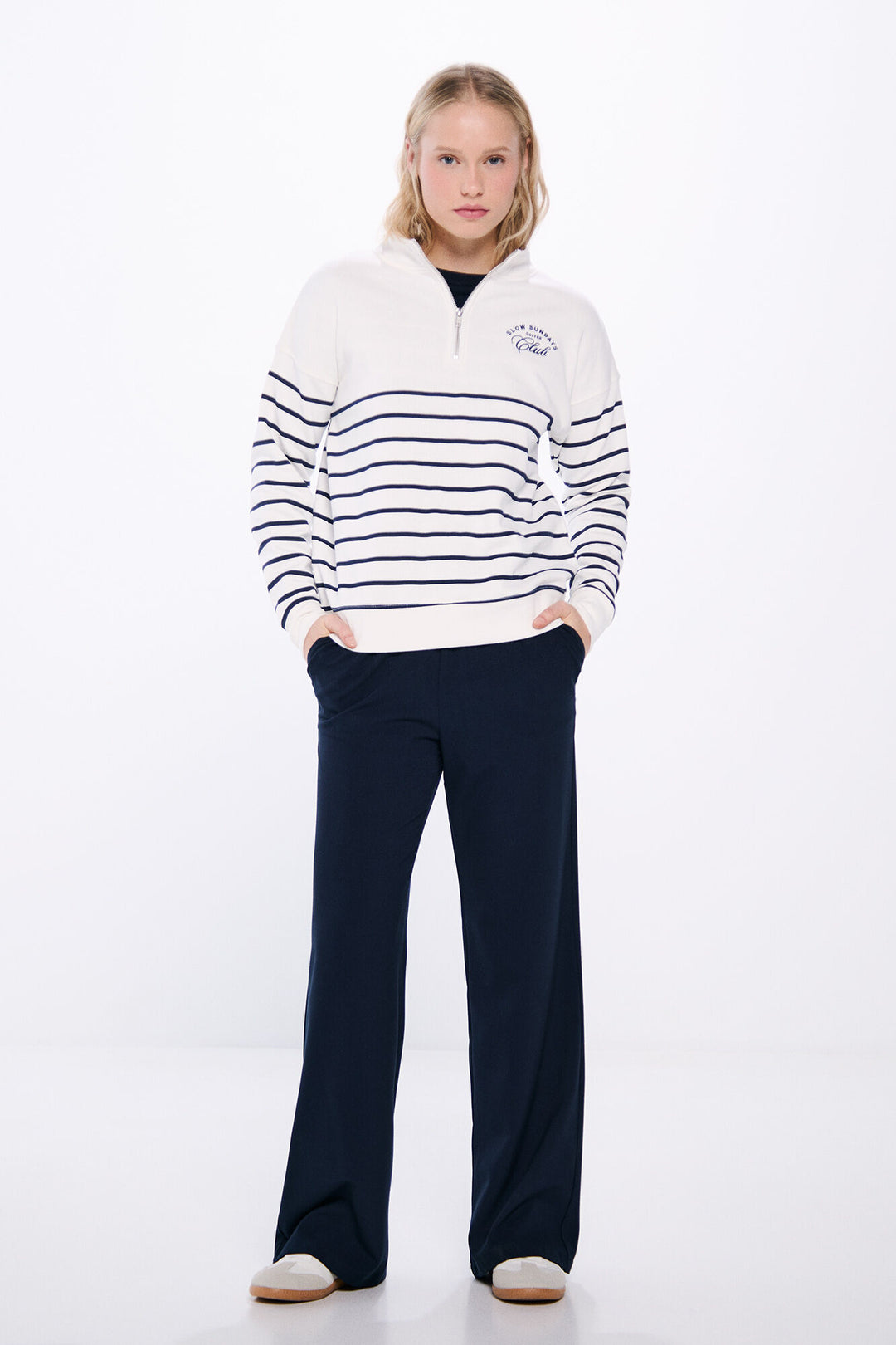 Spring Field Trousers - Navy