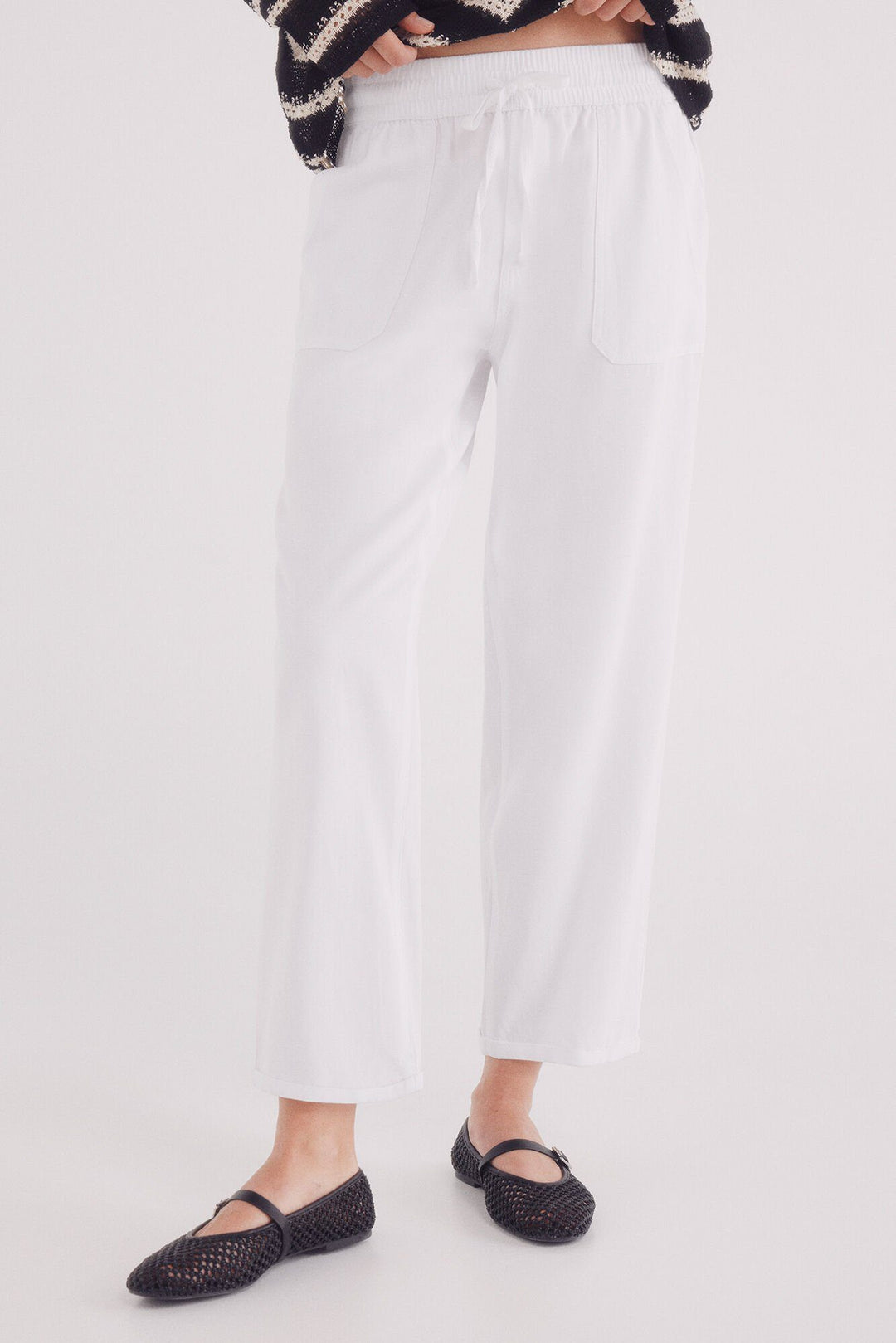 Spring Field Trousers - White