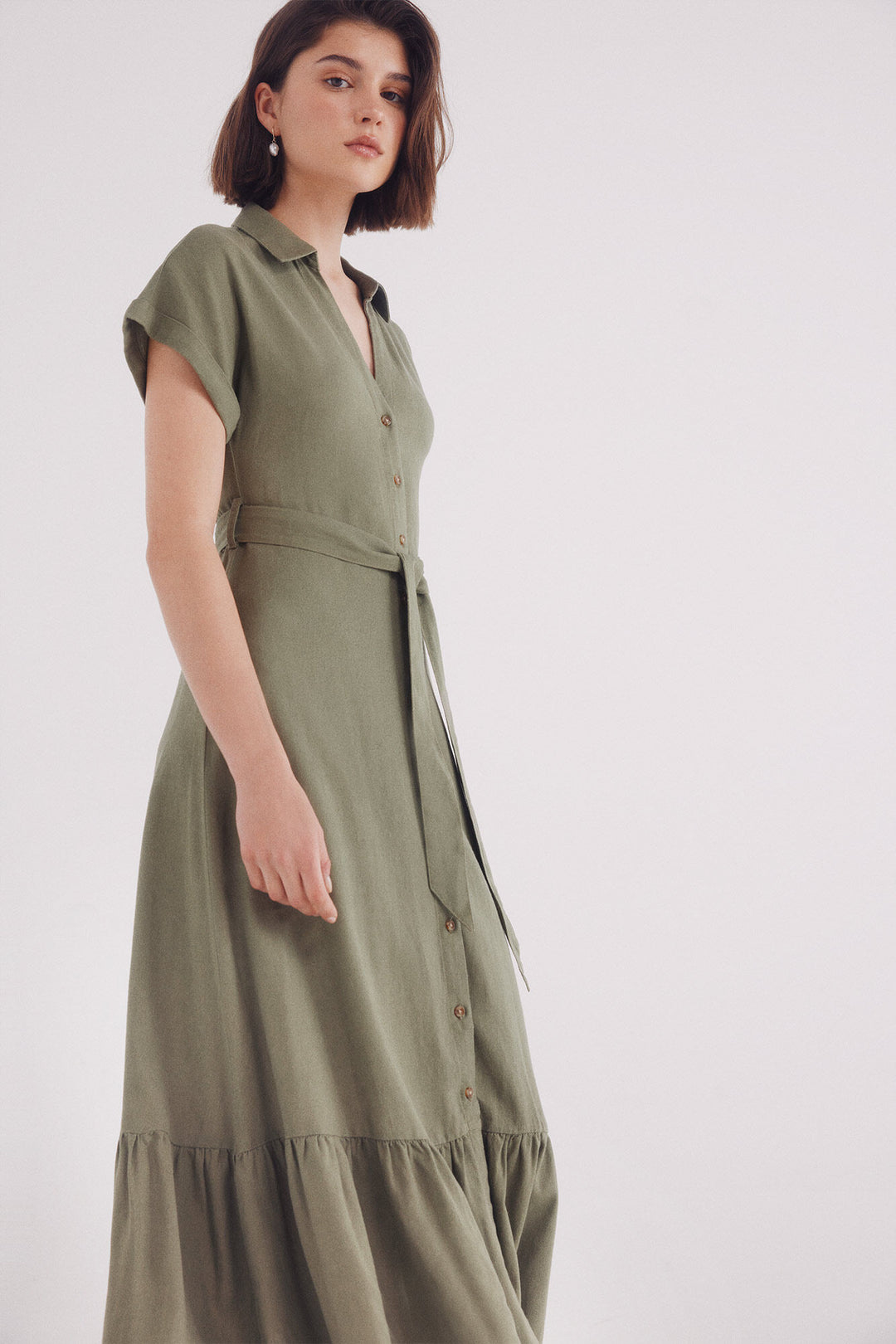 Spring Field Dresses - Dark Khaki