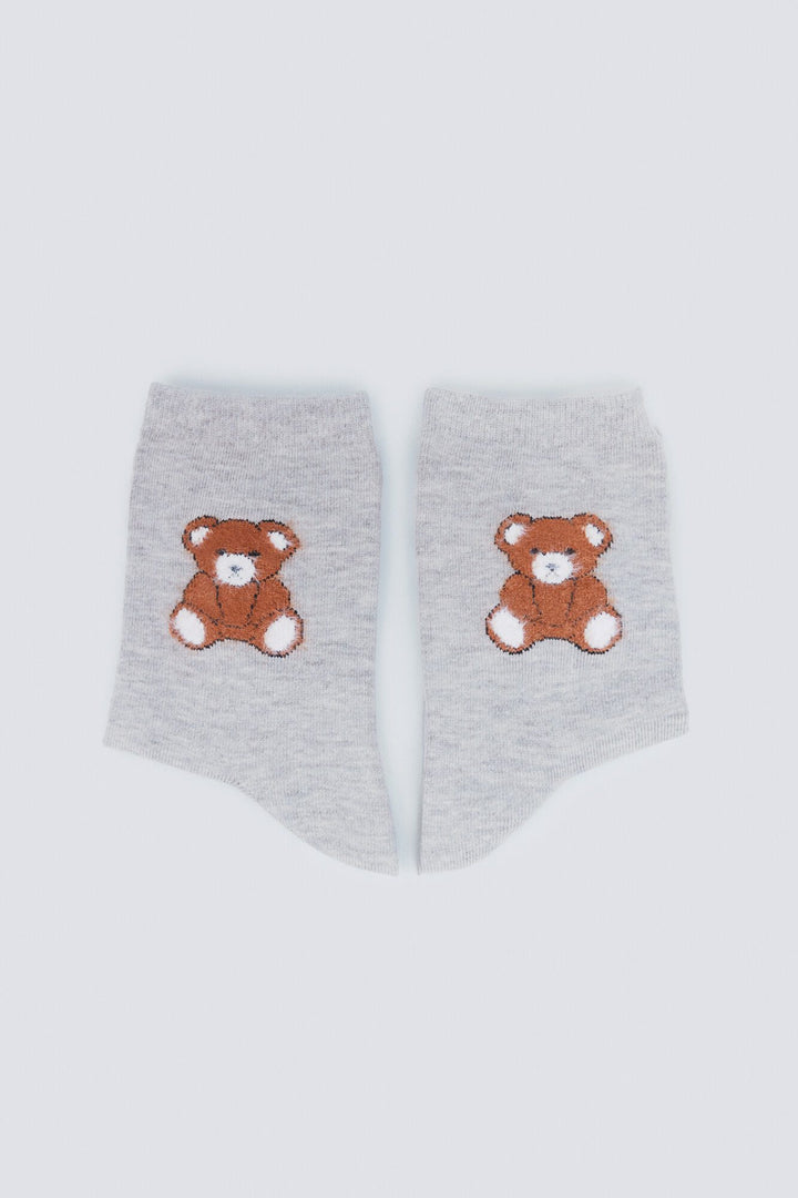 Knitted Sockes - Gray