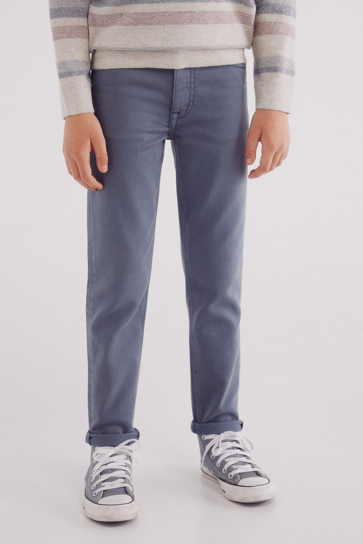 Spring Field Trousers - Light Blue