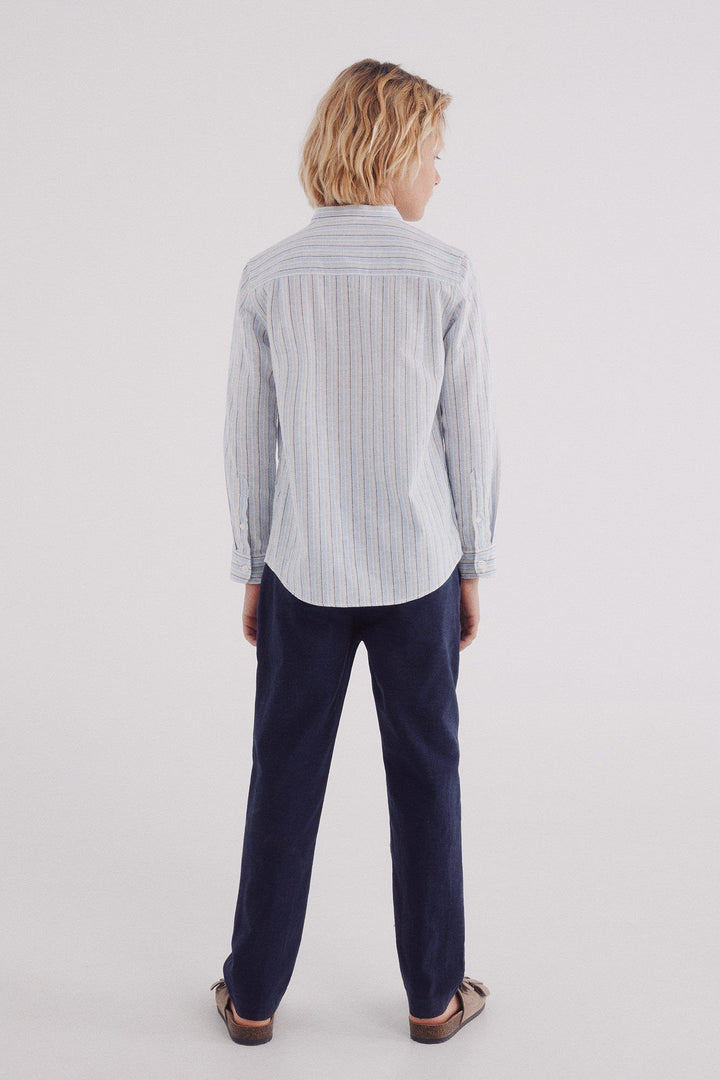 Spring Field Trousers - Medium Blue