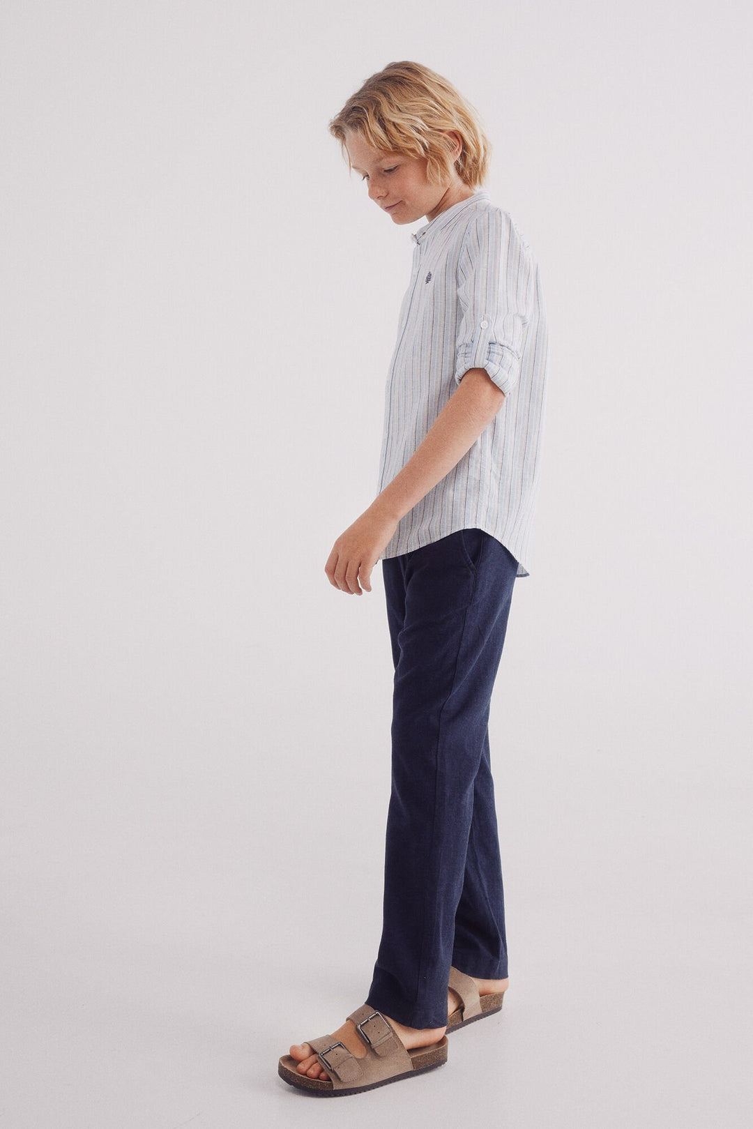 Spring Field Trousers - Medium Blue