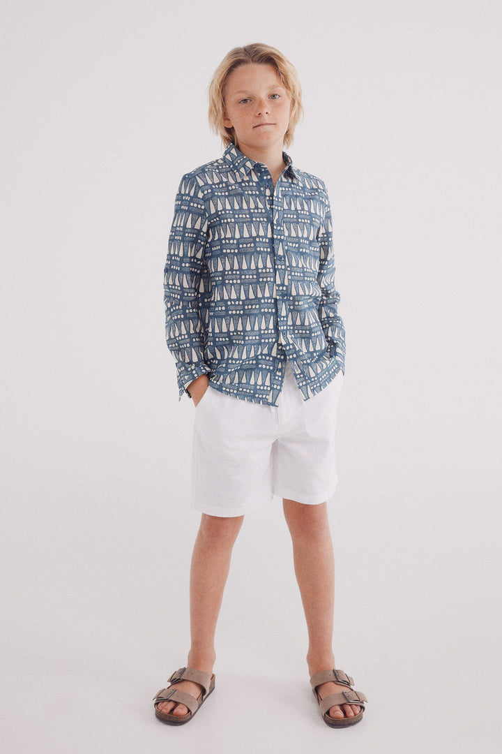 Spring Field Shorts - White