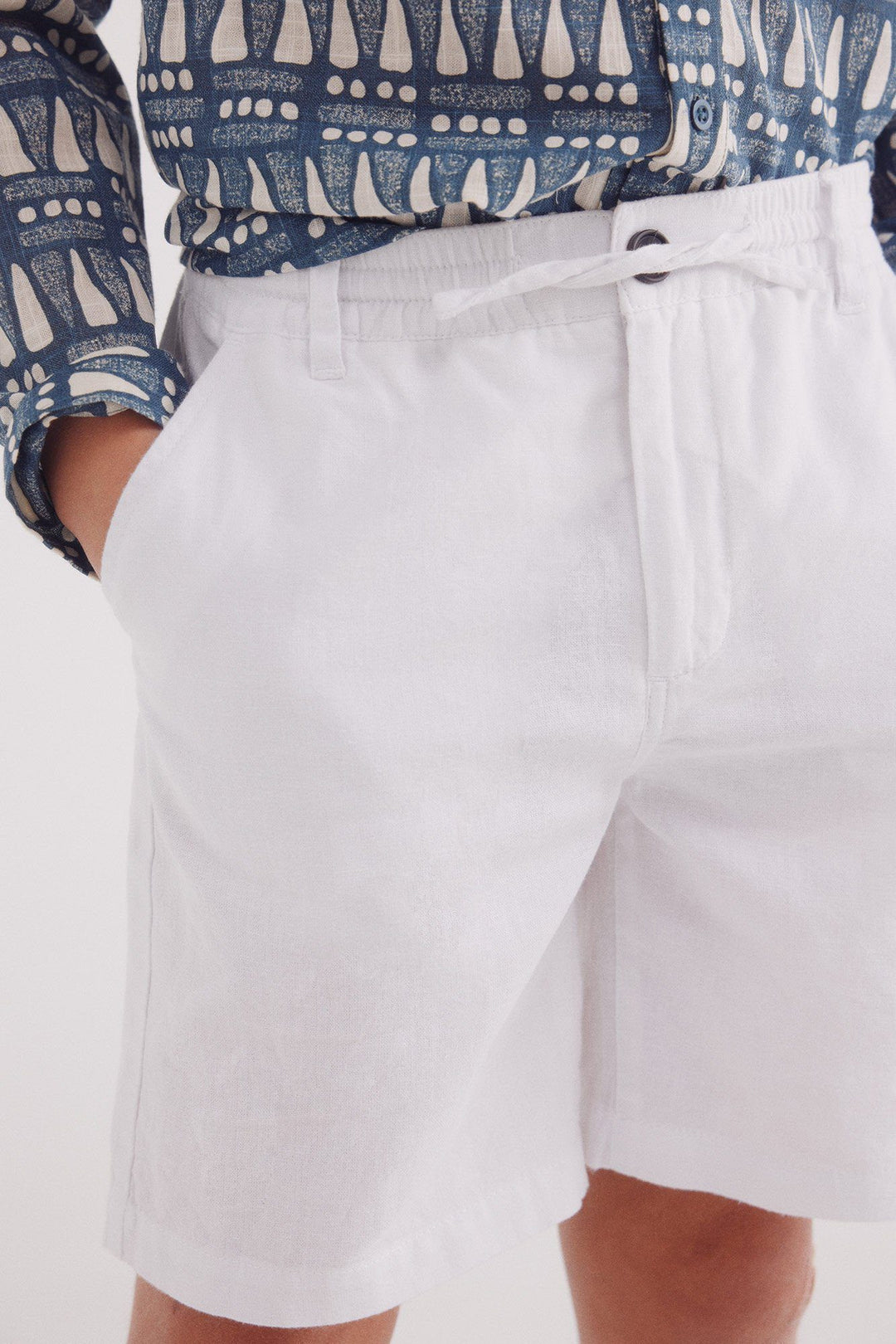 Spring Field Shorts - White