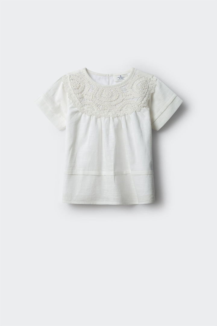 Spring Field Blouses - White