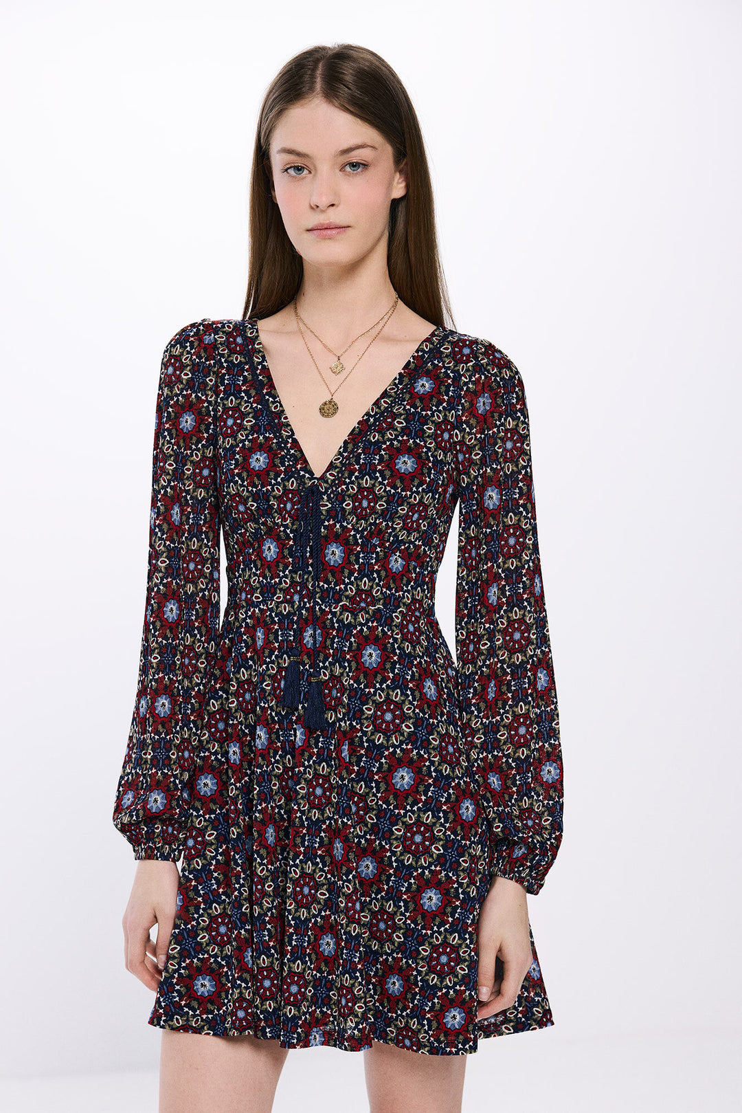 Spring Field Dresses - Navy