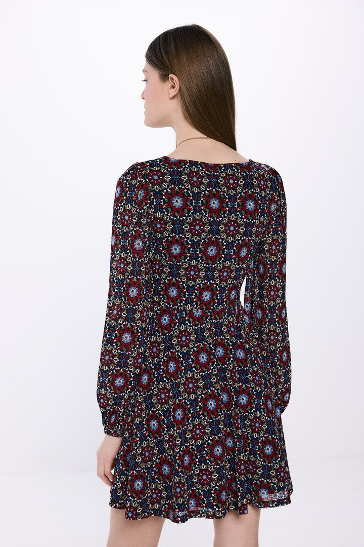 Spring Field Dresses - Navy