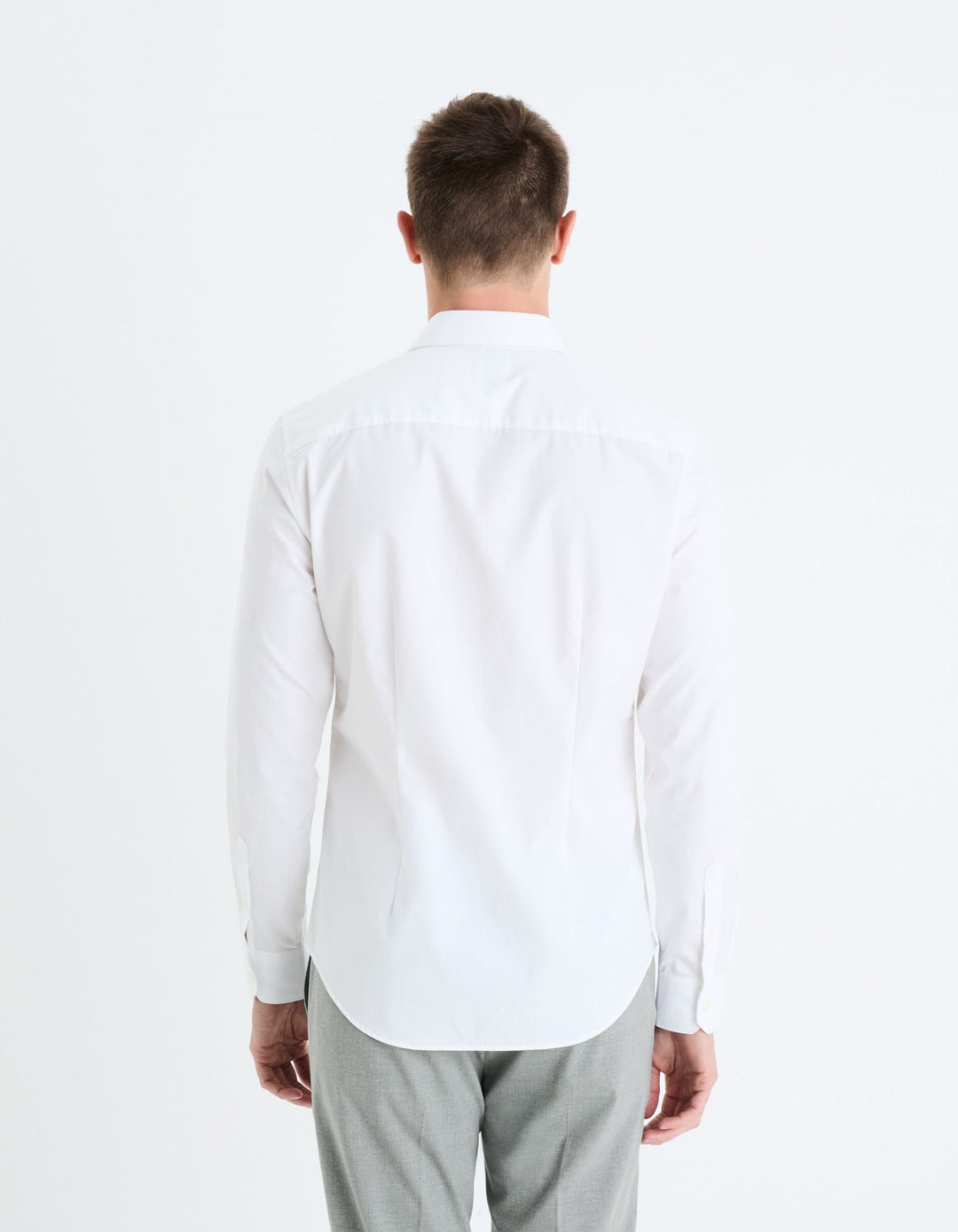 Long Sleeves Shirts - White