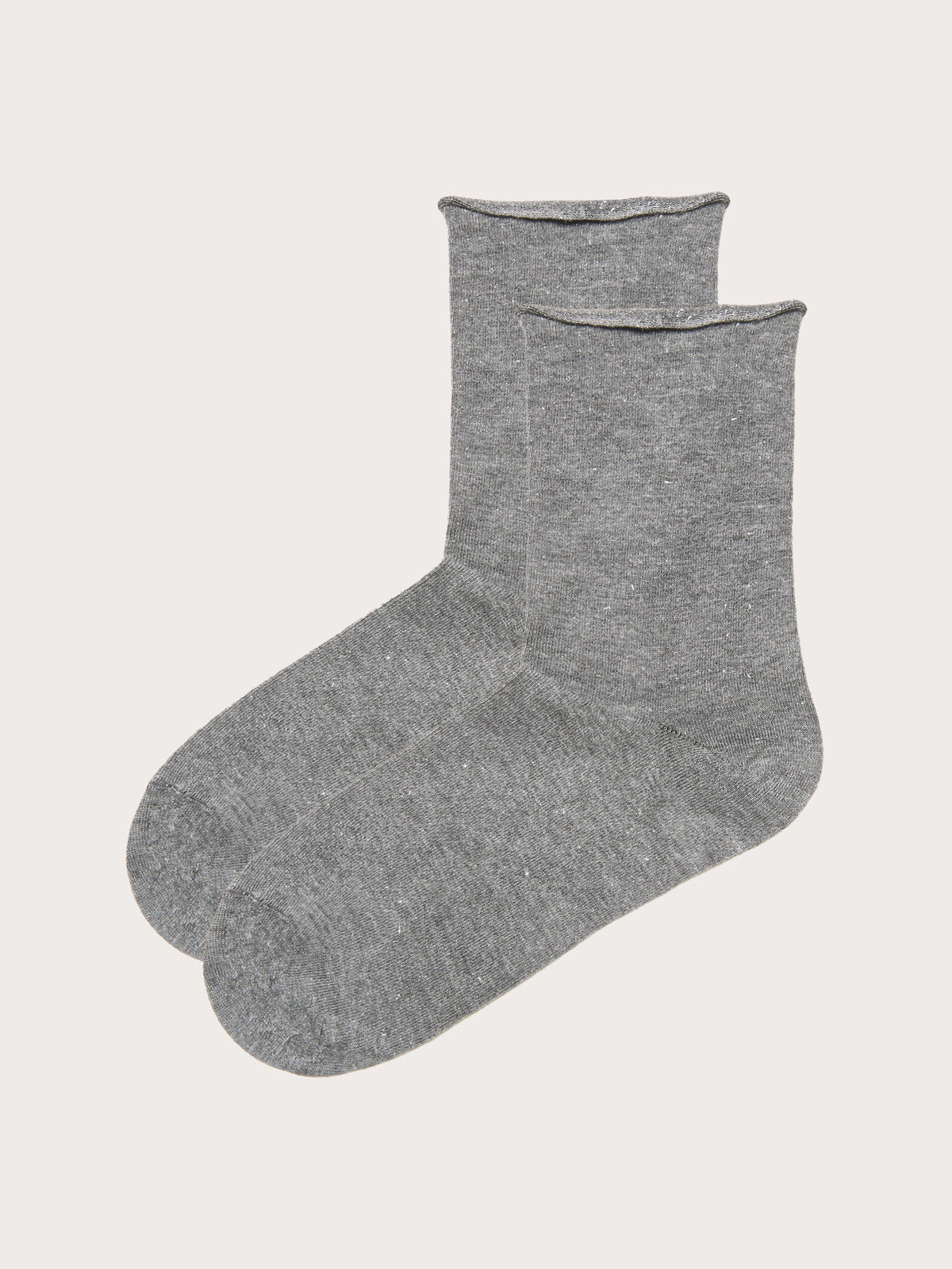 Short Socks - Melange Grey