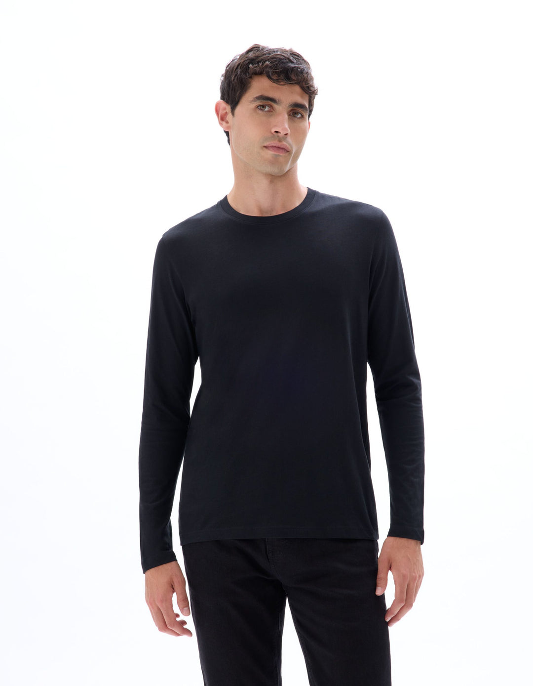 Long Sleeves Tshirt - Black