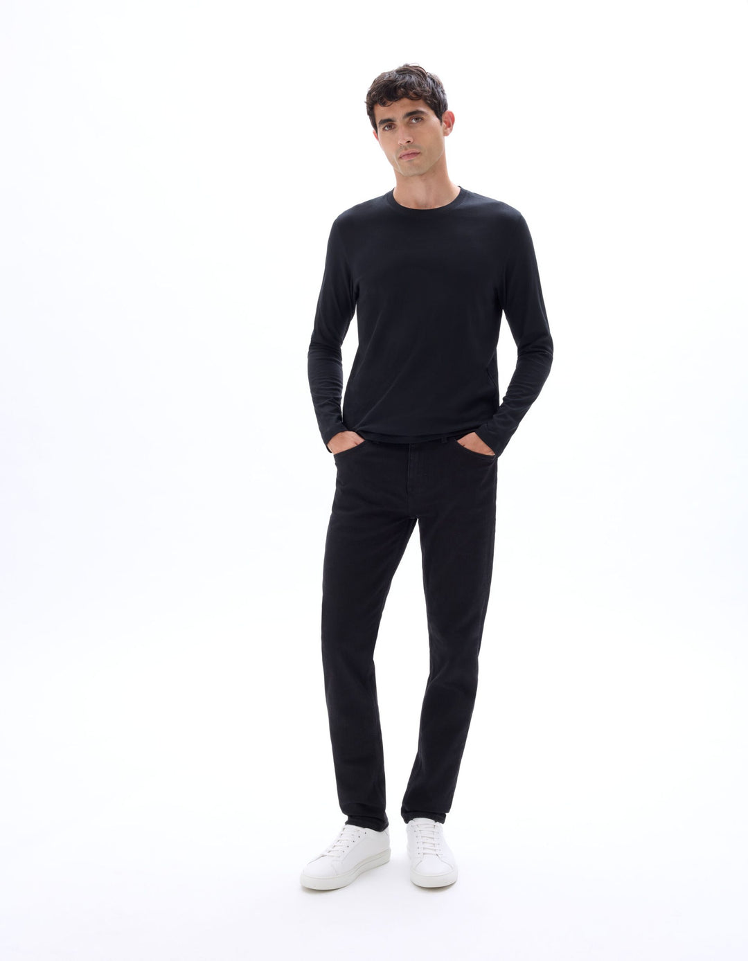Long Sleeves Tshirt - Black