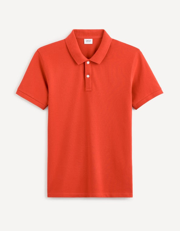Short Sleeves Polo - Red