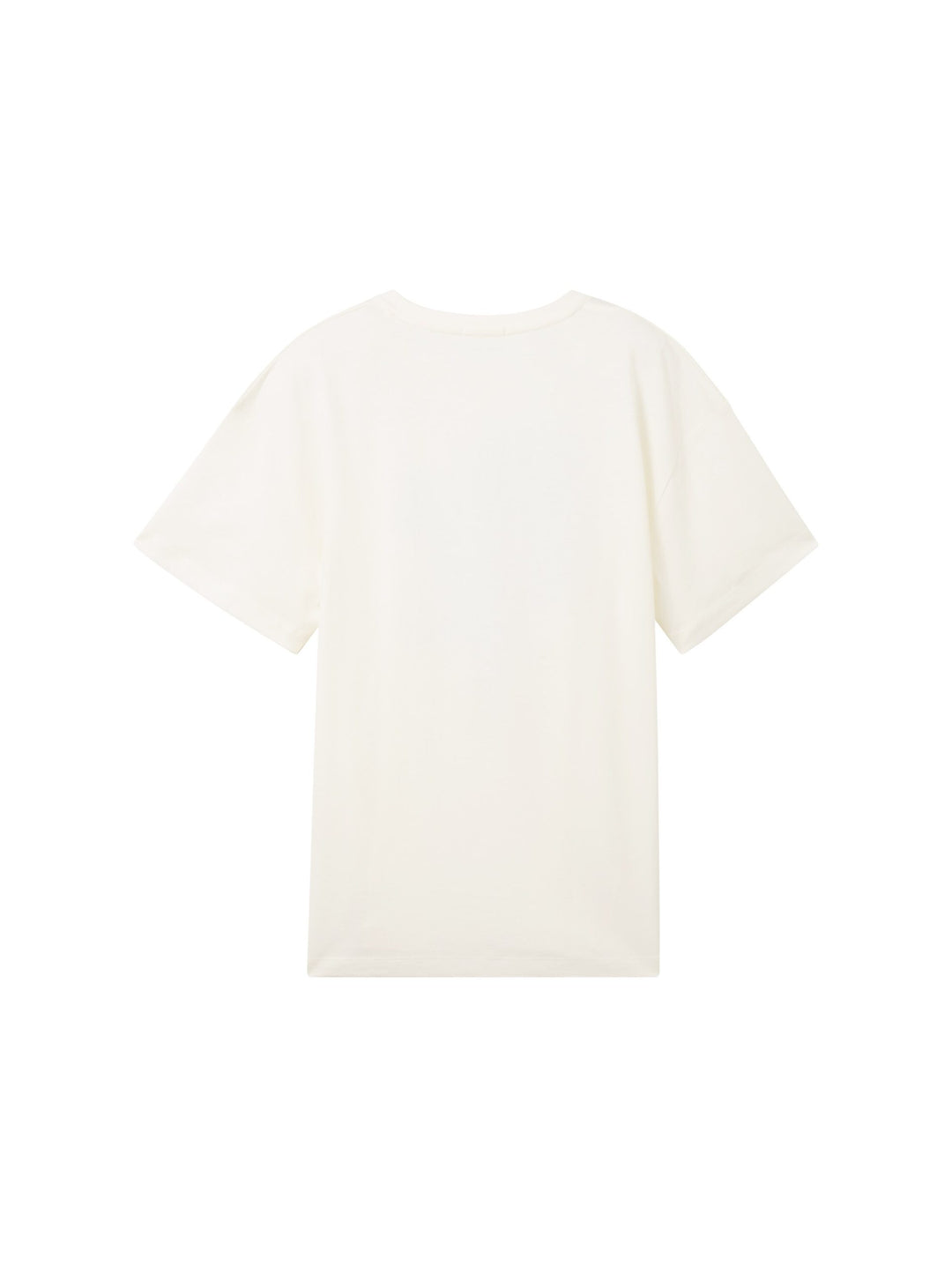 Oversized T-shirt with organic cotton - White