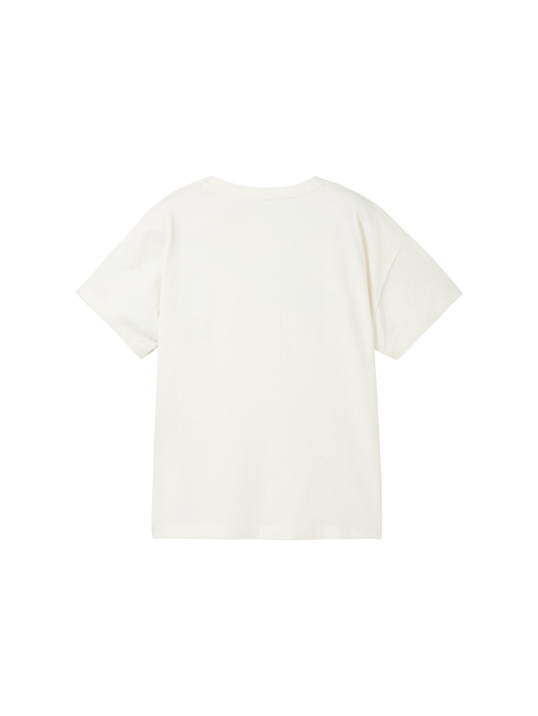 Oversized T-shirt with organic cotton - White