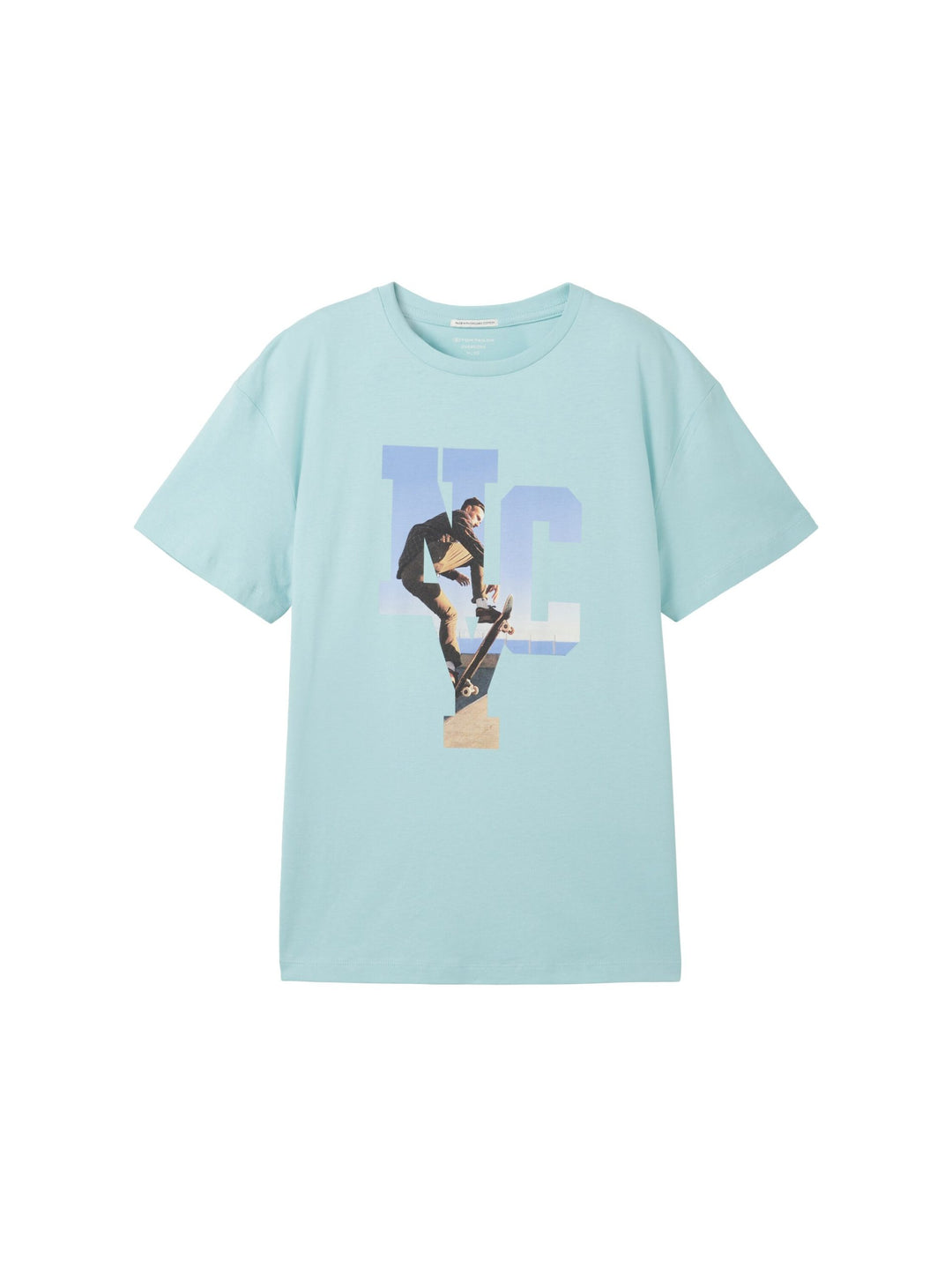 Oversized T-shirt with organic cotton - Green