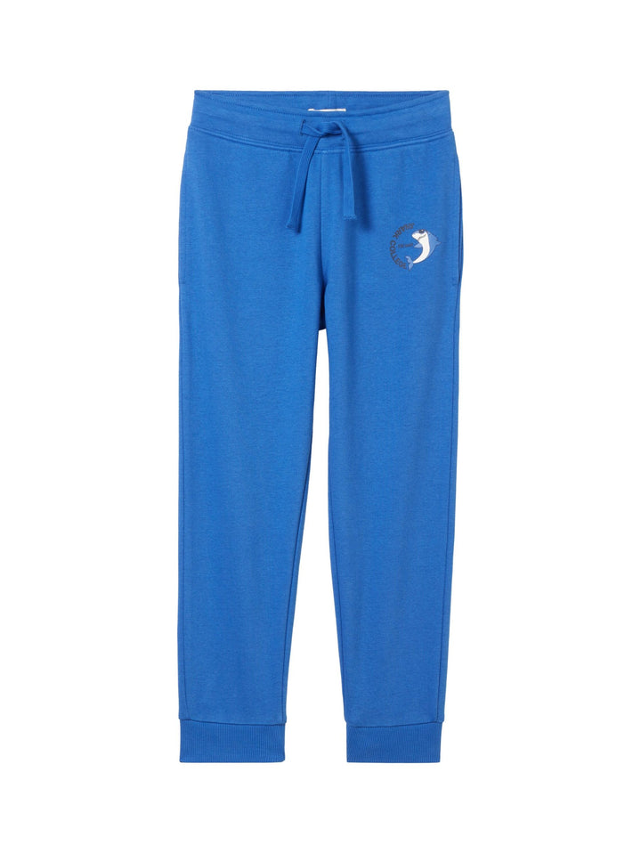 Sweatpants with organic cotton - Blue