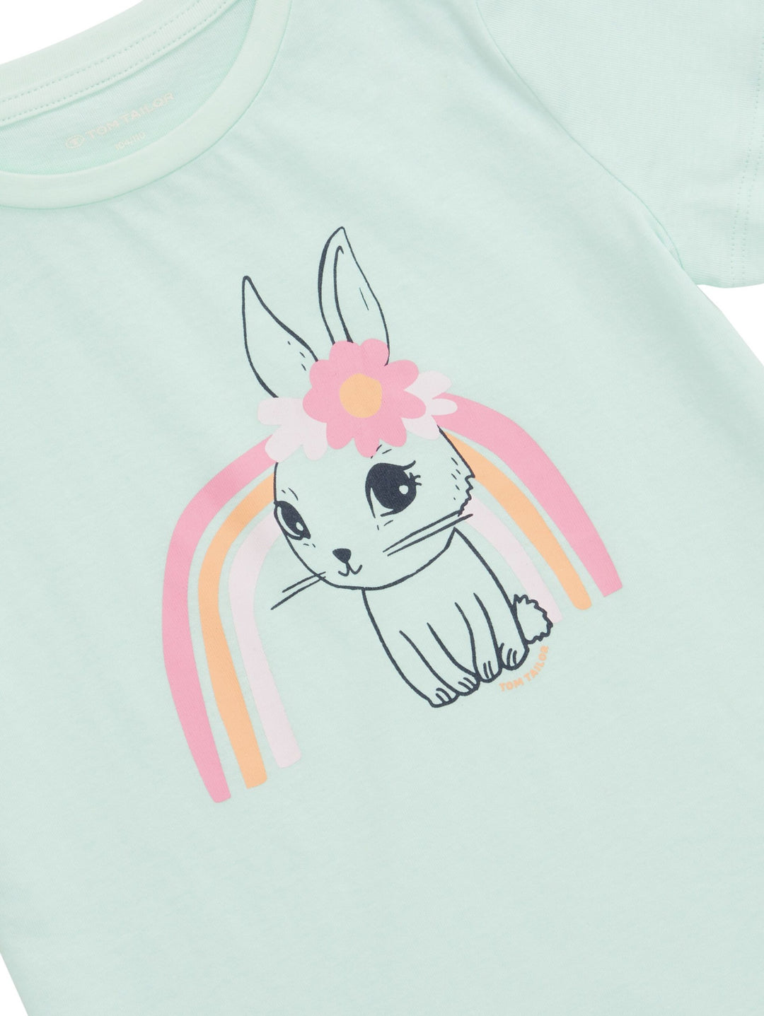 T-shirt with a motif print - Green