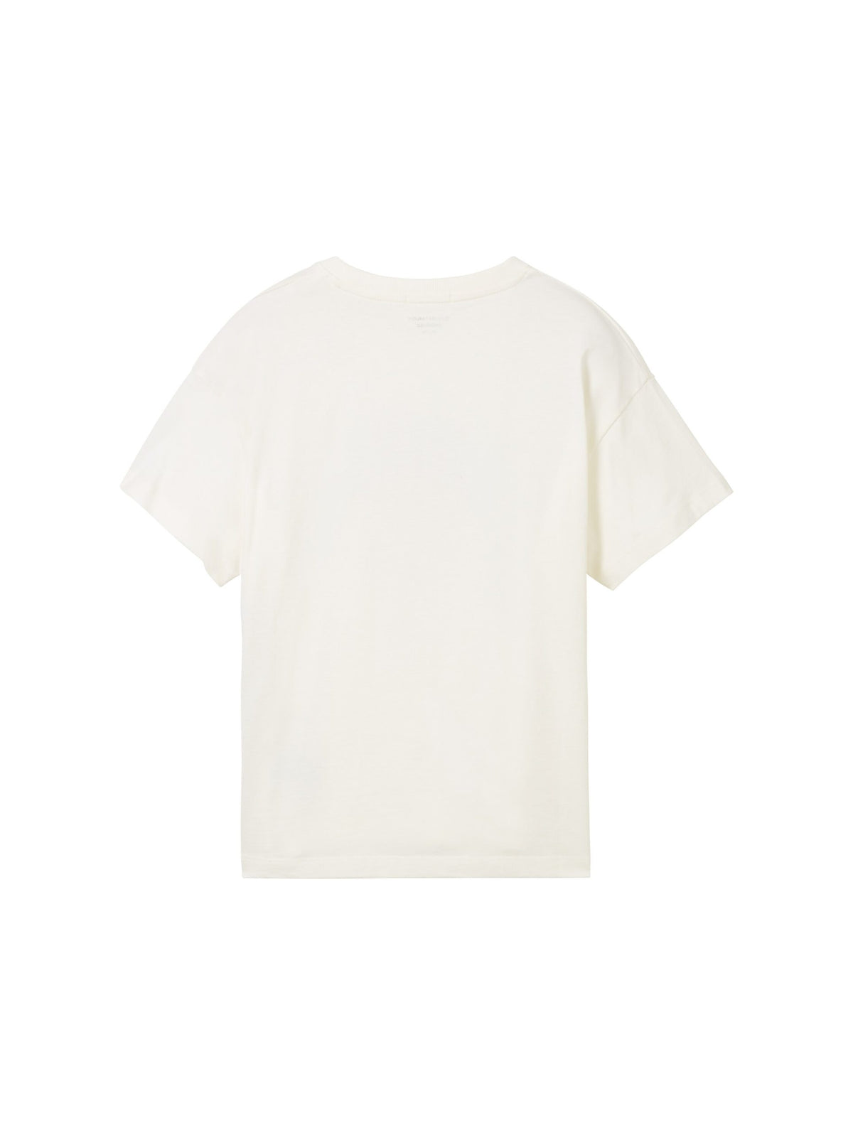 Oversized T-shirt with a print - White