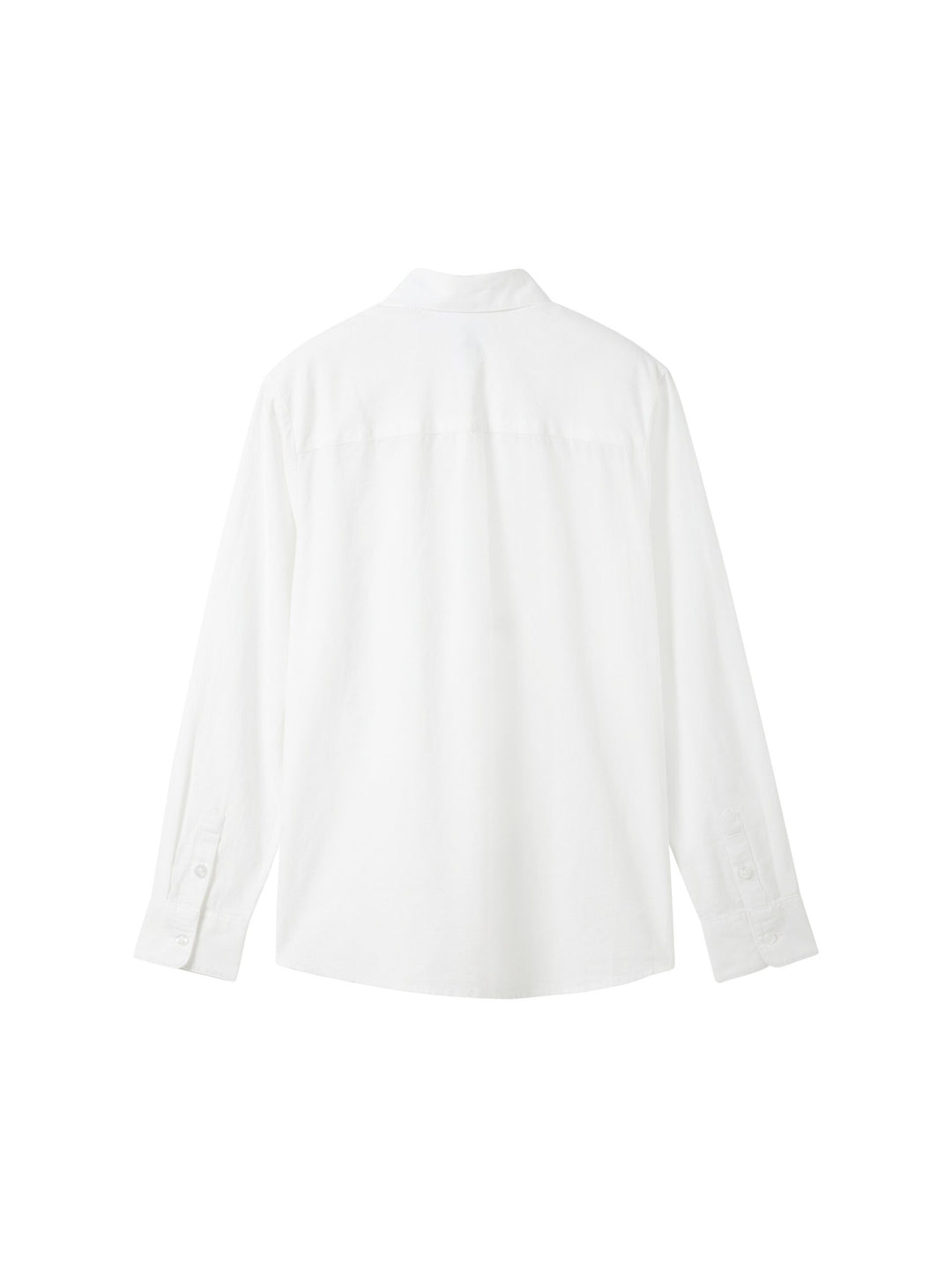 Basic shirt with recycled cotton - White