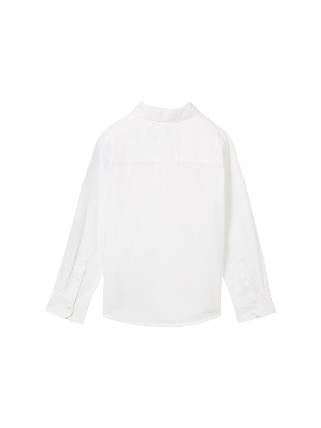 Basic shirt with recycled cotton - White