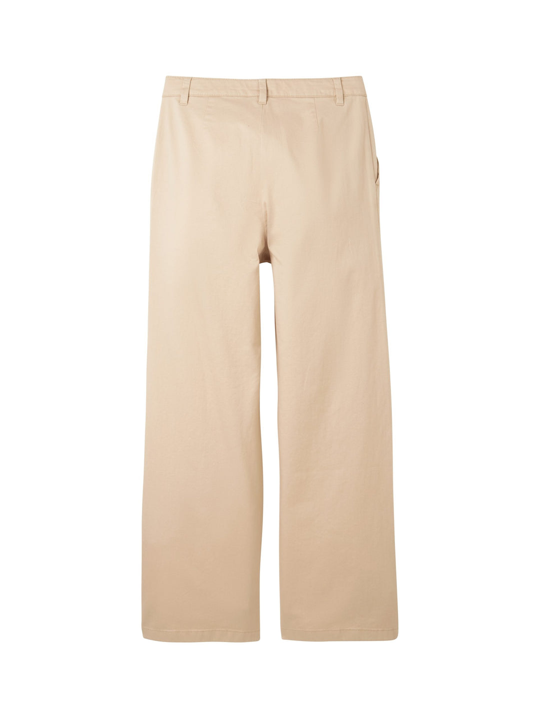 Wide-leg trousers with organic cotton - Brown