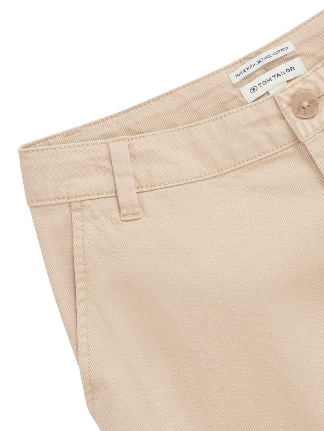 Wide-leg trousers with organic cotton - Brown
