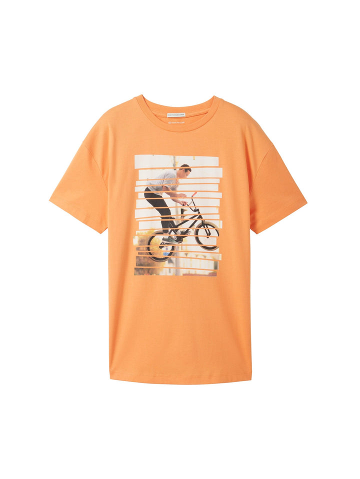 Organic cotton t-shirt - Orange