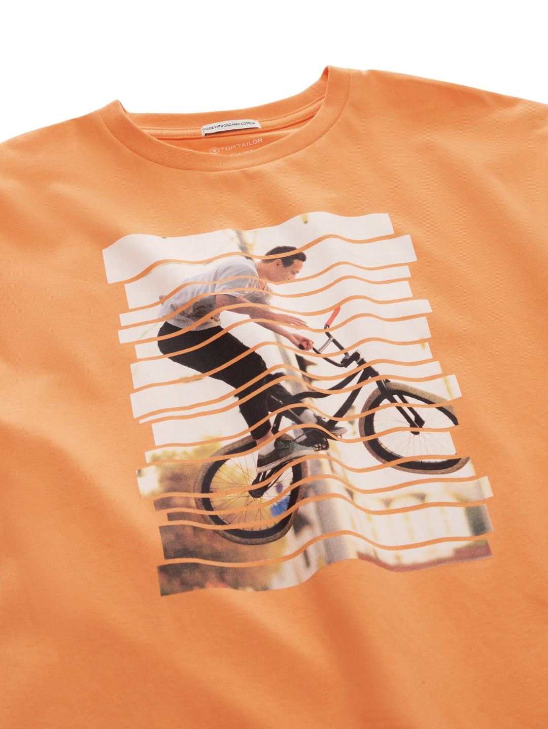 Organic cotton t-shirt - Orange
