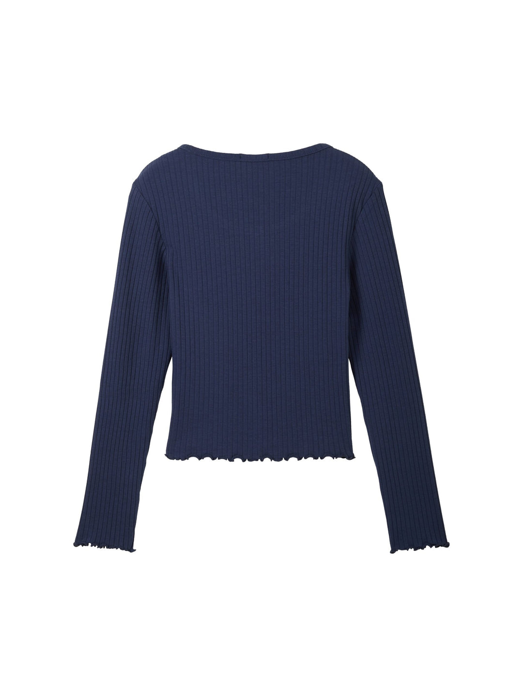 Cardigan with recycled polyester - Blue