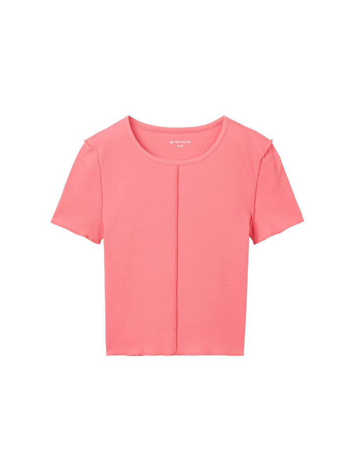 Cropped T-shirt - Pink