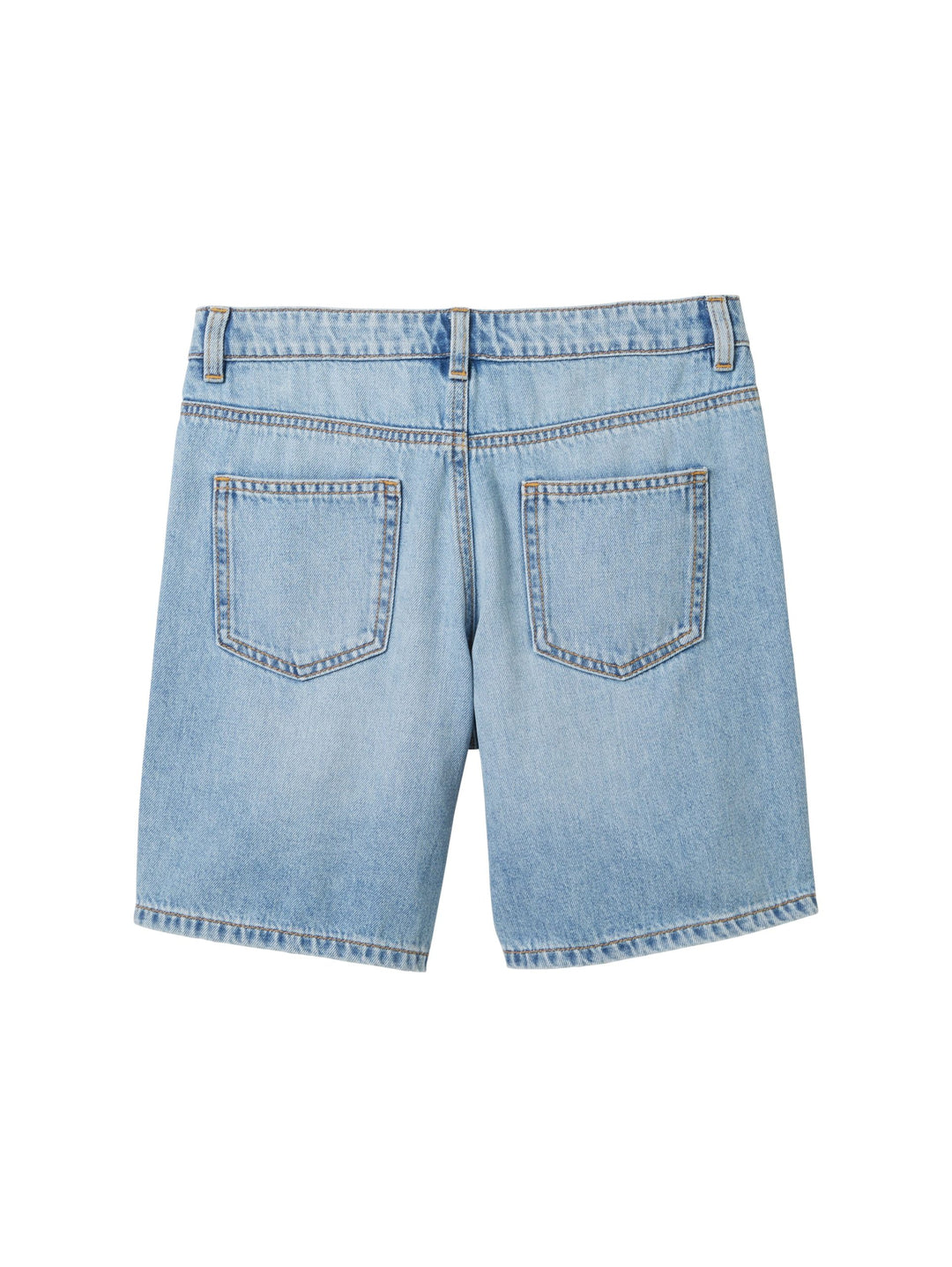 Denim shorts with recycled cotton - Blue