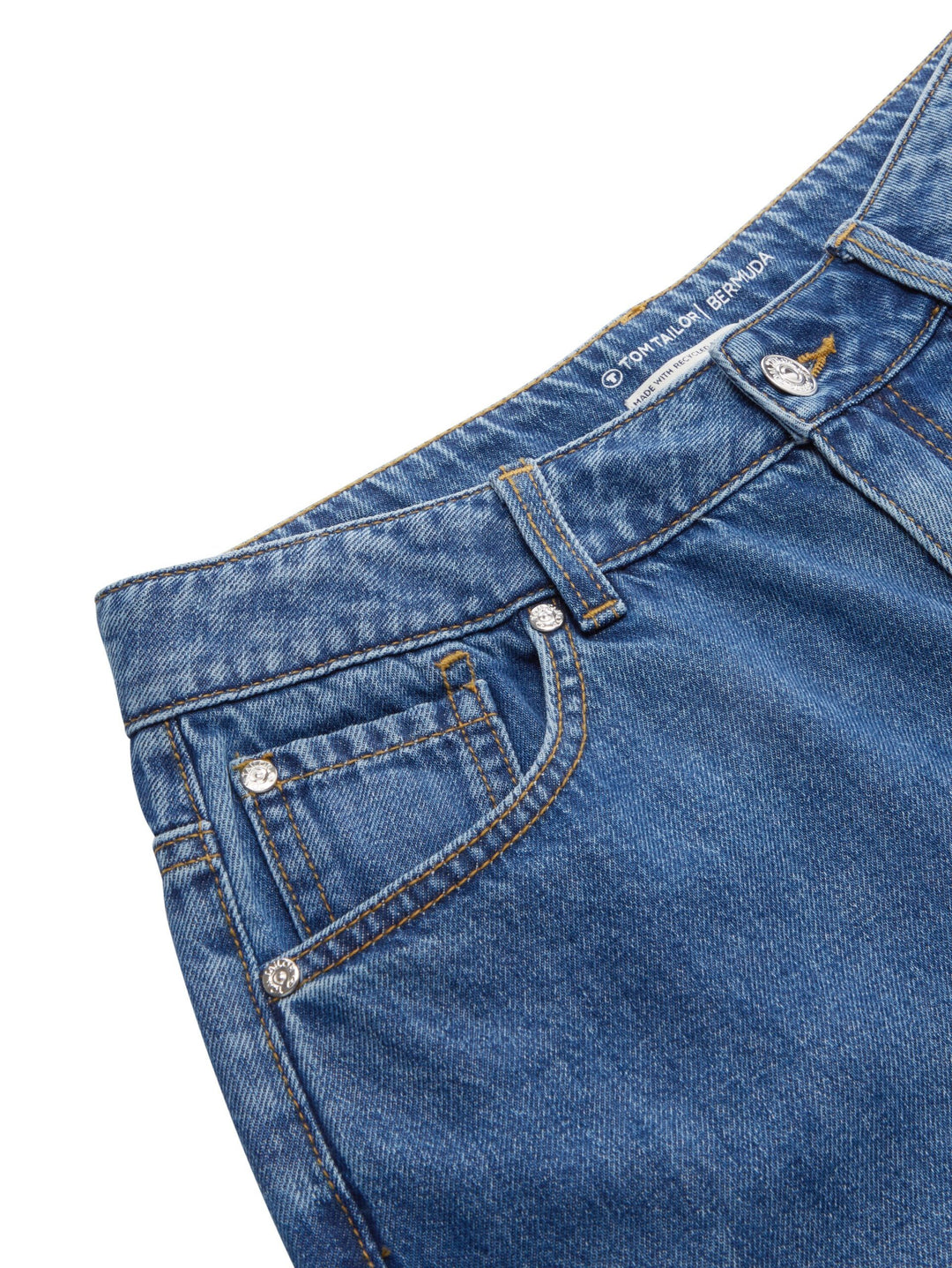 Baggy denim shorts - Blue