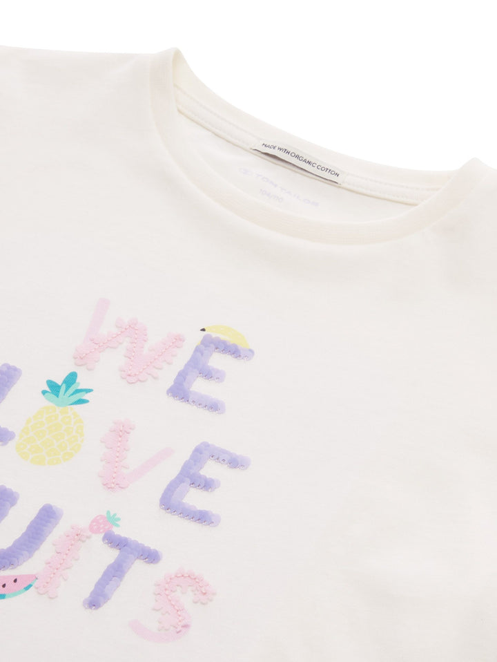 Organic cotton t-shirt - White