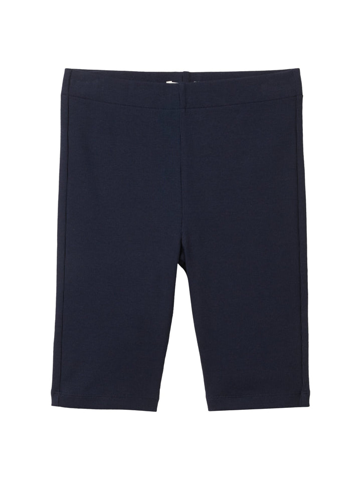 Cycling shorts with ribbed structure - Blue