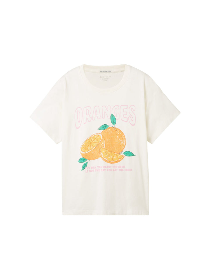 Printed T-shirt - White