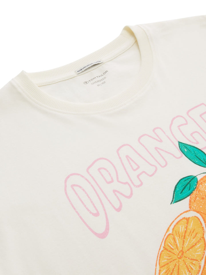 Printed T-shirt - White
