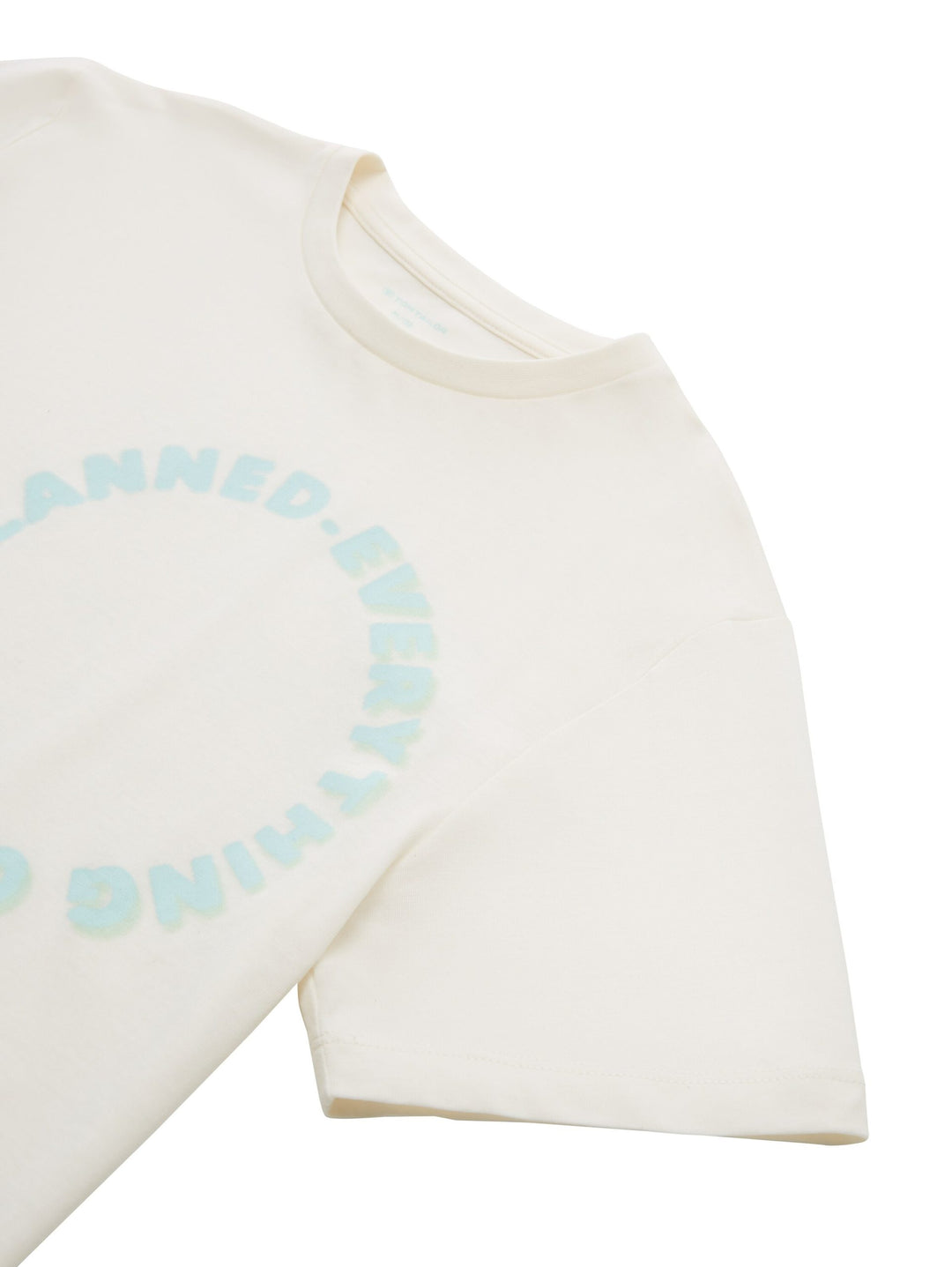 T-shirt with a text print - White
