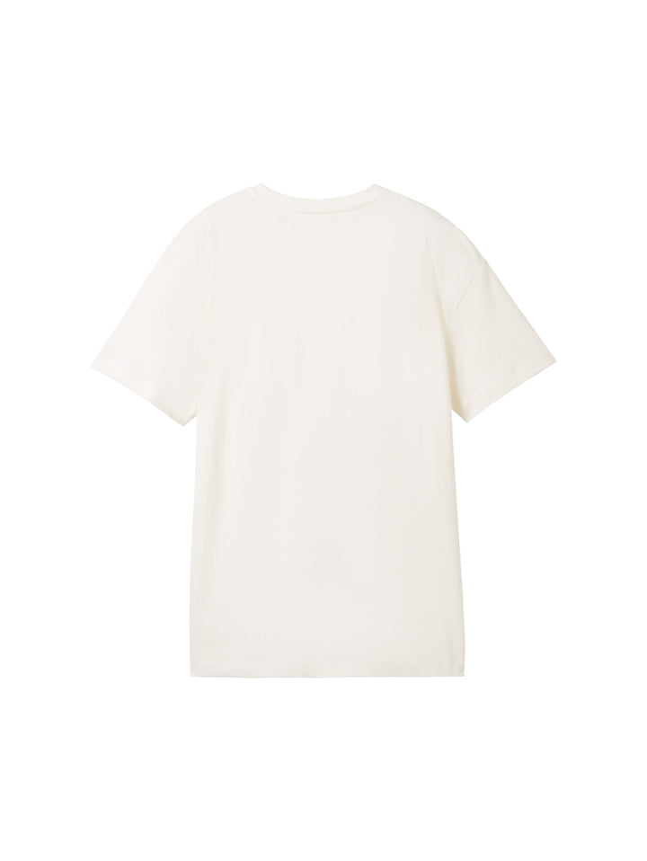 Oversized T-shirt with organic cotton - White