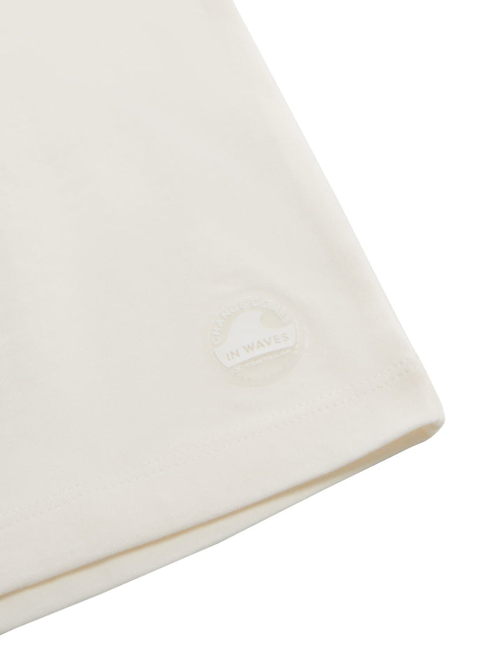 Oversized T-shirt with organic cotton - White