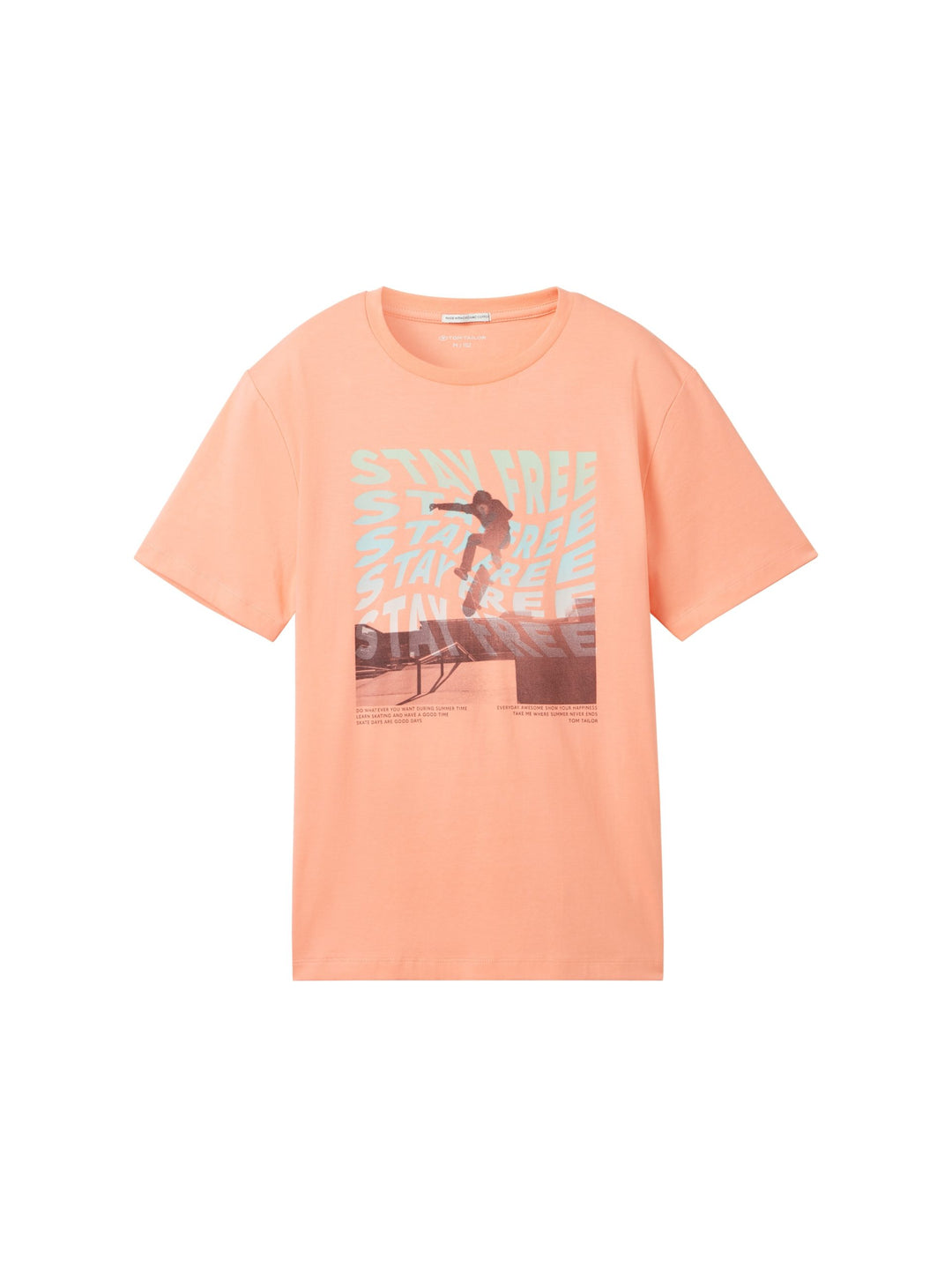 T-shirt with a print - Red