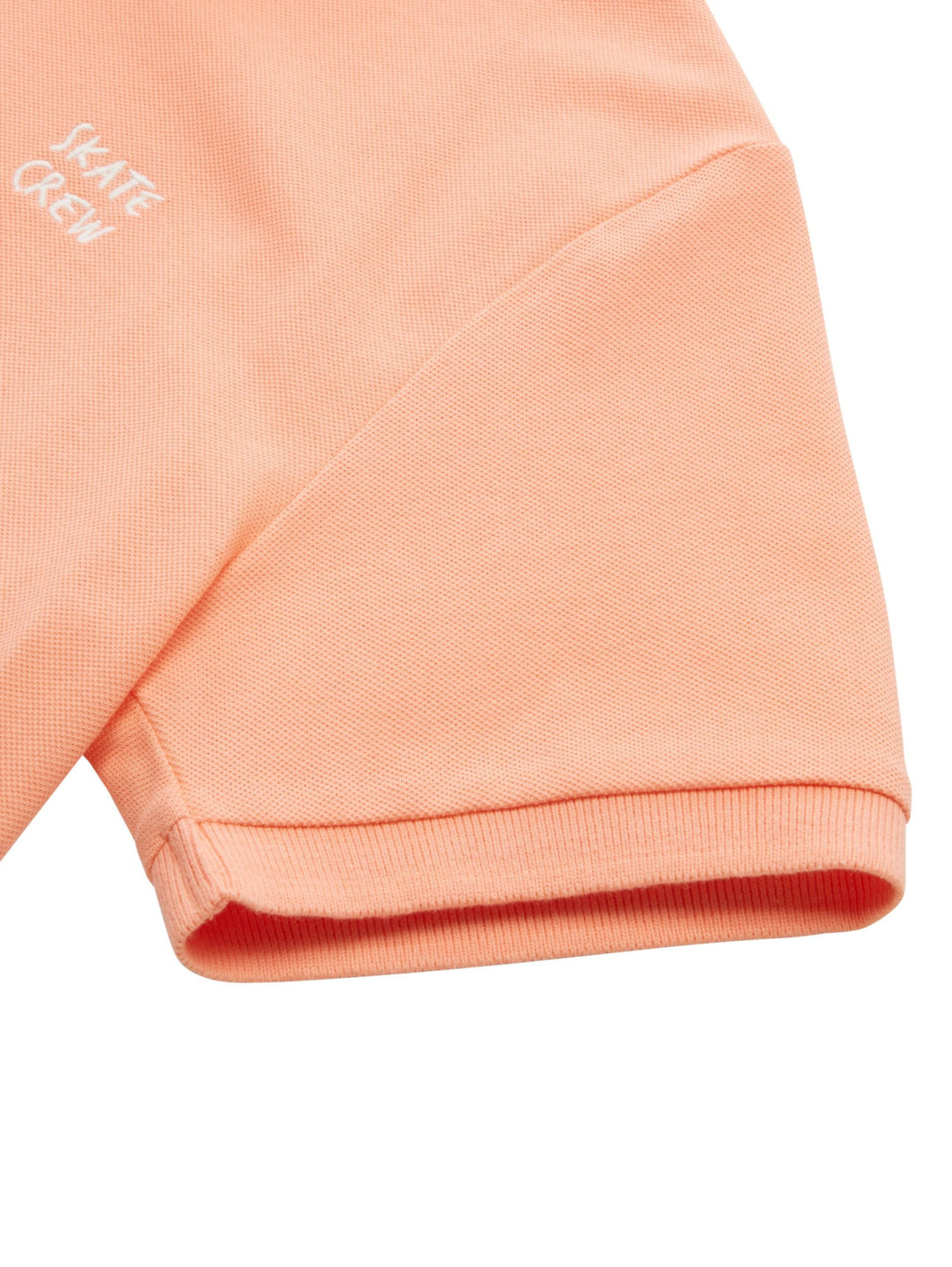 Polo shirt with embroidery - Red