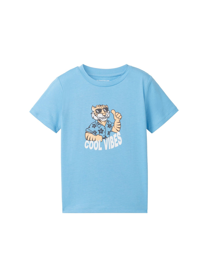 T-shirt with a print - Blue