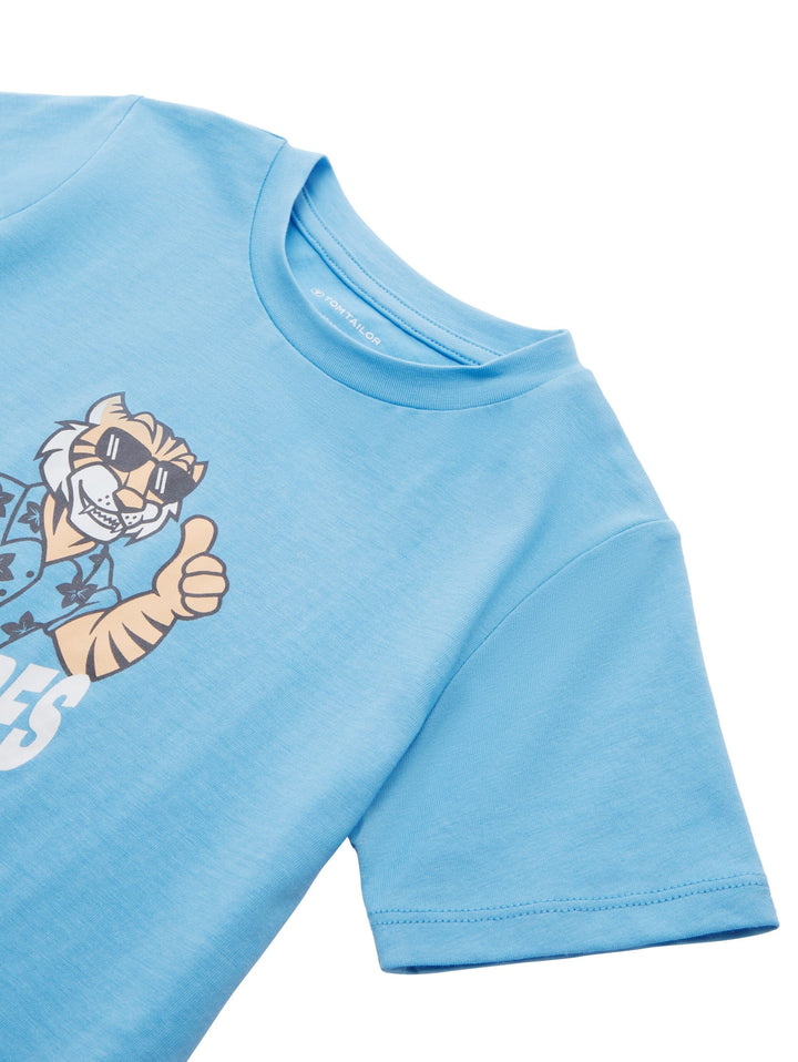 T-shirt with a print - Blue