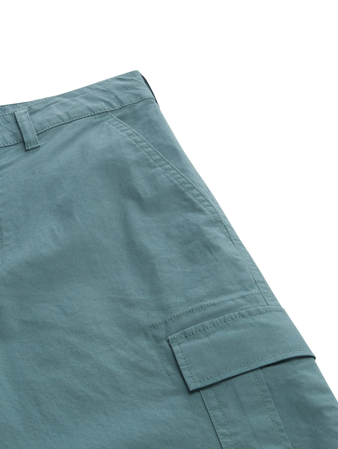 Cargo shorts with organic cotton - Green