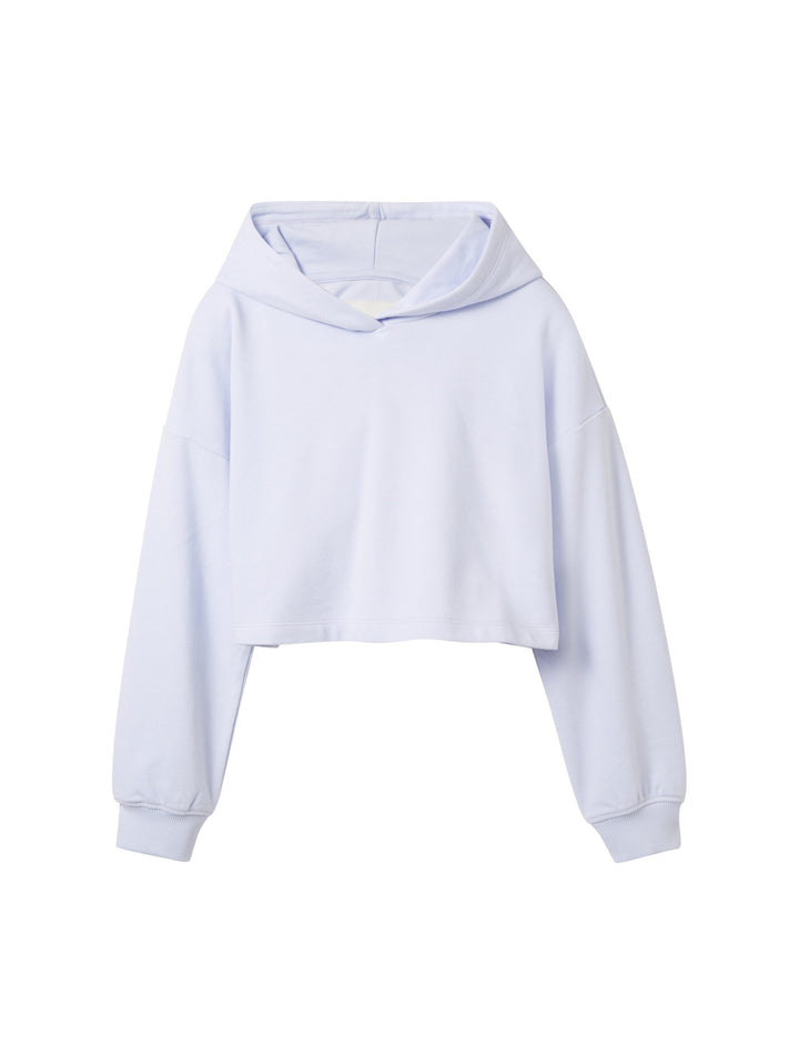Cropped hoodie - Violet